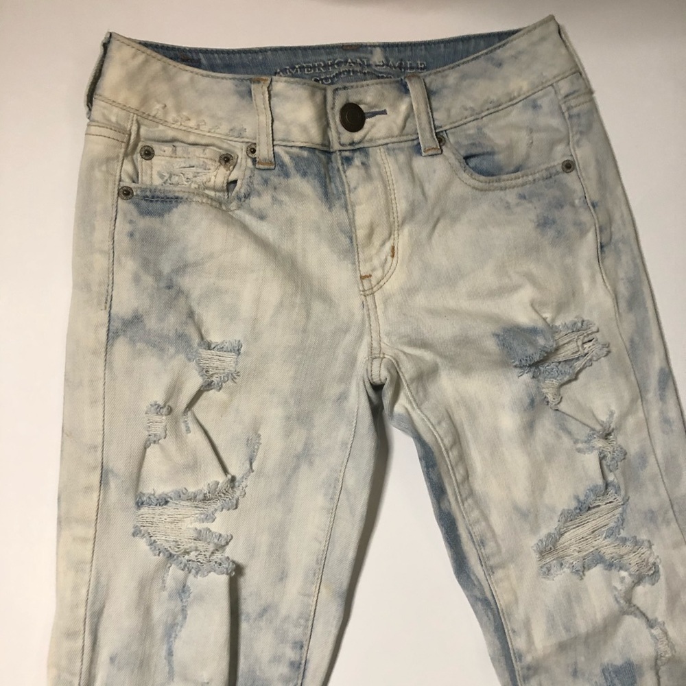 american eagle straight stretch jeans NWOT - Picture 2 of 7